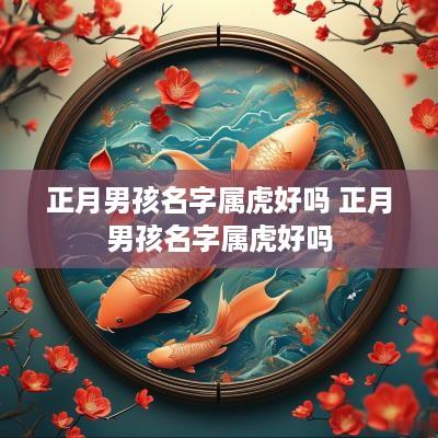 正月男孩名字属虎好吗 正月男孩名字属虎好吗