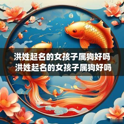 洪姓起名的女孩子属狗好吗 洪姓起名的女孩子属狗好吗