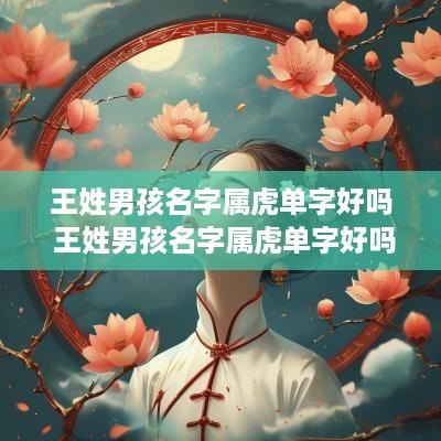 王姓男孩名字属虎单字好吗 王姓男孩名字属虎单字好吗