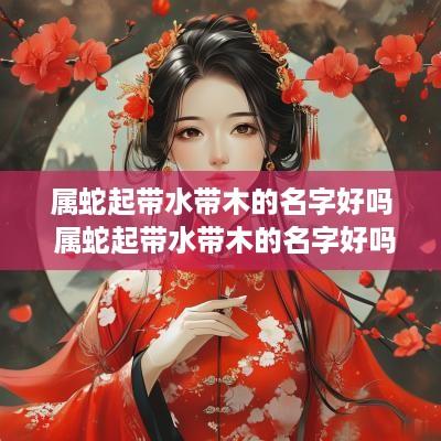 属蛇起带水带木的名字好吗 属蛇起带水带木的名字好吗男孩