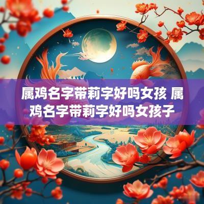属鸡名字带莉字好吗女孩 属鸡名字带莉字好吗女孩子