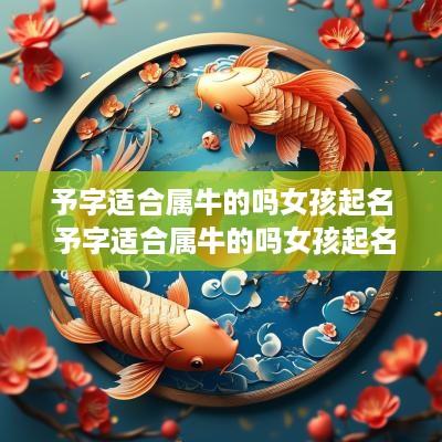 予字适合属牛的吗女孩起名 予字适合属牛的吗女孩起名字