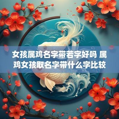 女孩属鸡名字带若字好吗 属鸡女孩取名字带什么字比较好