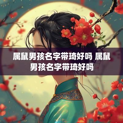 属鼠男孩名字带琦好吗 属鼠男孩名字带琦好吗