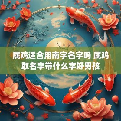 属鸡适合用南字名字吗 属鸡取名字带什么字好男孩