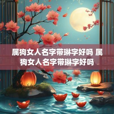 属狗女人名字带琳字好吗 属狗女人名字带琳字好吗