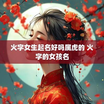 火字女生起名好吗属虎的 火字的女孩名