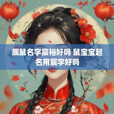 属鼠名字宸裕好吗 鼠宝宝起名用宸字好吗
