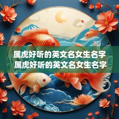 属虎好听的英文名女生名字 属虎好听的英文名女生名字两个字