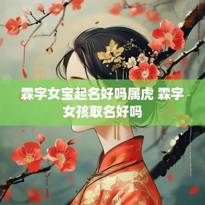 霖字女宝起名好吗属虎 霖字女孩取名好吗