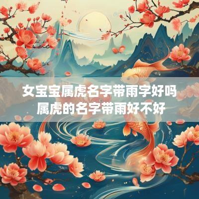 女宝宝属虎名字带雨字好吗 属虎的名字带雨好不好