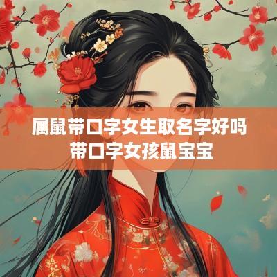 属鼠带口字女生取名字好吗 带口字女孩鼠宝宝