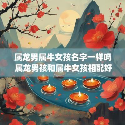 属龙男属牛女孩名字一样吗 属龙男孩和属牛女孩相配好吗?