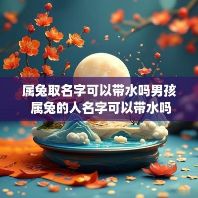 属兔取名字可以带水吗男孩 属兔的人名字可以带水吗