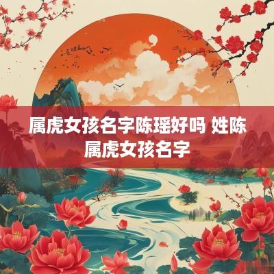 属虎女孩名字陈瑶好吗 姓陈属虎女孩名字