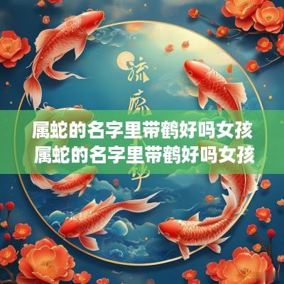 属蛇的名字里带鹤好吗女孩 属蛇的名字里带鹤好吗女孩子