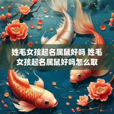 姓毛女孩起名属鼠好吗 姓毛女孩起名属鼠好吗怎么取