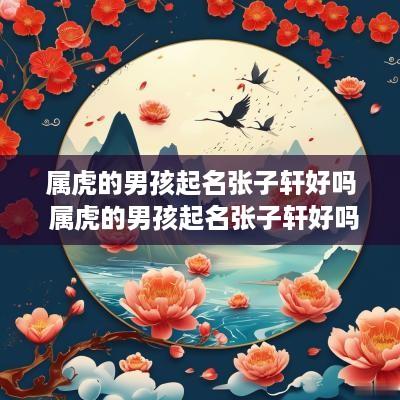 属虎的男孩起名张子轩好吗 属虎的男孩起名张子轩好吗