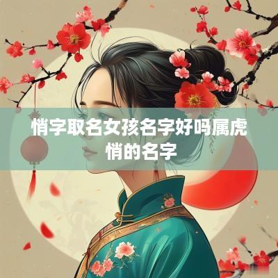 悄字取名女孩名字好吗属虎 悄的名字