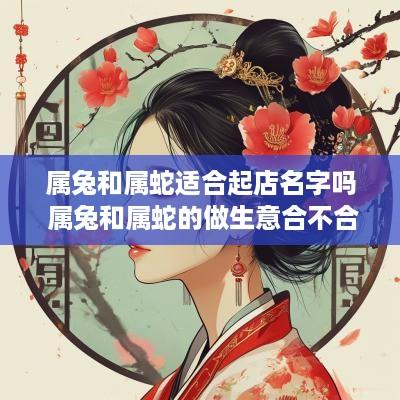 属兔和属蛇适合起店名字吗 属兔和属蛇的做生意合不合