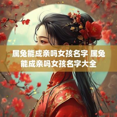 属兔能成亲吗女孩名字 属兔能成亲吗女孩名字大全
