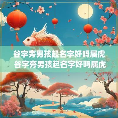 谷字旁男孩起名字好吗属虎 谷字旁男孩起名字好吗属虎的