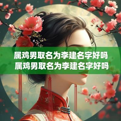 属鸡男取名为李建名字好吗 属鸡男取名为李建名字好吗