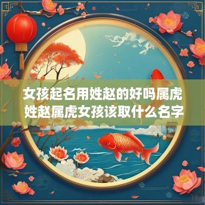 女孩起名用姓赵的好吗属虎 姓赵属虎女孩该取什么名字