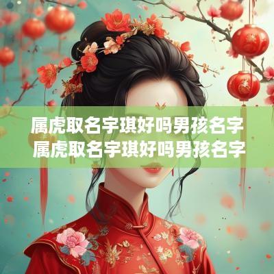 属虎取名宇琪好吗男孩名字 属虎取名宇琪好吗男孩名字怎么取
