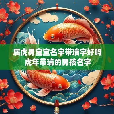 属虎男宝宝名字带瑞字好吗 蛇年带瑞的男孩名字