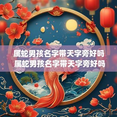 属蛇男孩名字带天字旁好吗 属蛇男孩名字带天字旁好吗
