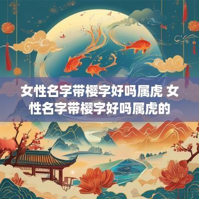 女性名字带樱字好吗属虎 女性名字带樱字好吗属虎的
