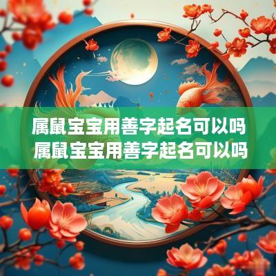 属鼠宝宝用善字起名可以吗 属鼠宝宝用善字起名可以吗女孩