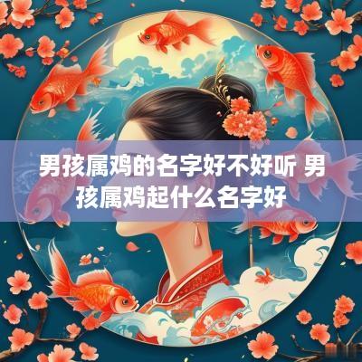 男孩属鸡的名字好不好听 男孩属鸡起什么名字好