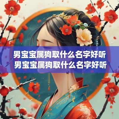 男宝宝属狗取什么名字好听 男宝宝属狗取什么名字好听点