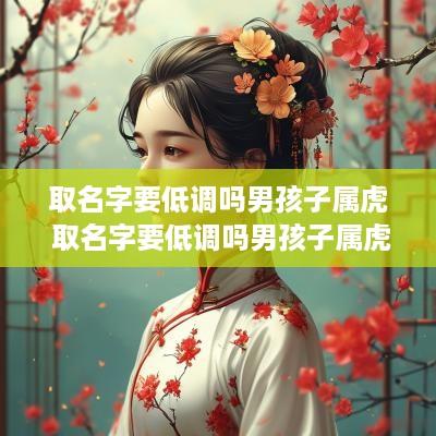 取名字要低调吗男孩子属虎 取名字要低调吗男孩子属虎好吗