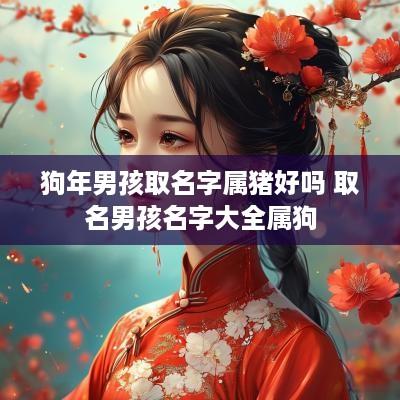 狗年男孩取名字属猪好吗 取名男孩名字大全属狗