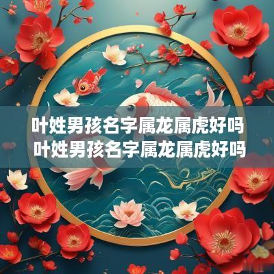 叶姓男孩名字属龙属虎好吗 叶姓男孩名字属龙属虎好吗