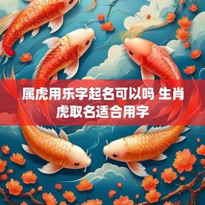 属虎用乐字起名可以吗 生肖虎取名适合用字