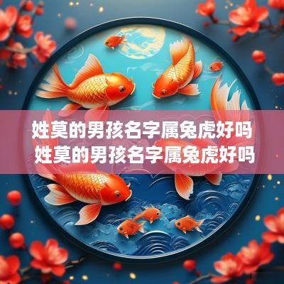 姓莫的男孩名字属兔虎好吗 姓莫的男孩名字属兔虎好吗怎么取