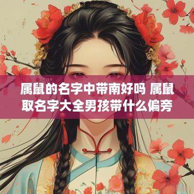 属鼠的名字中带南好吗 属鼠取名字大全男孩带什么偏旁好