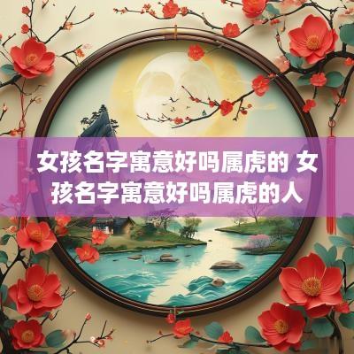 女孩名字寓意好吗属虎的 女孩名字寓意好吗属虎的人