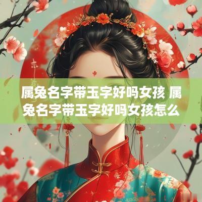 属兔名字带玉字好吗女孩 属兔名字带玉字好吗女孩怎么取