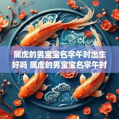 属虎的男宝宝名字午时出生好吗 属虎的男宝宝名字午时出生好吗