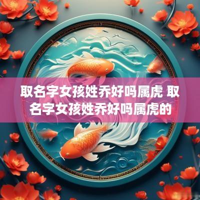 取名字女孩姓乔好吗属虎 取名字女孩姓乔好吗属虎的