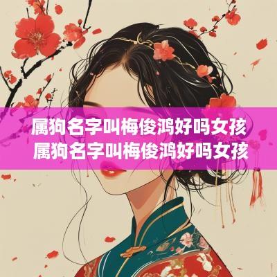 属狗名字叫梅俊鸿好吗女孩 属狗名字叫梅俊鸿好吗女孩子