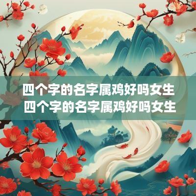 四个字的名字属鸡好吗女生 四个字的名字属鸡好吗女生怎么取
