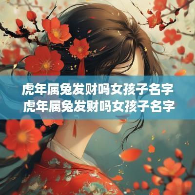 蛇年属兔发财吗女孩子名字 蛇年属兔发财吗女孩子名字大全