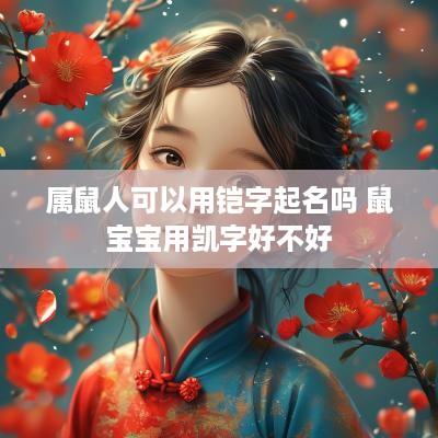 属鼠人可以用铠字起名吗 鼠宝宝用凯字好不好