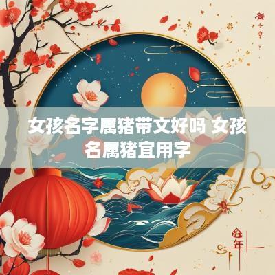 女孩名字属猪带文好吗 女孩名属猪宜用字
